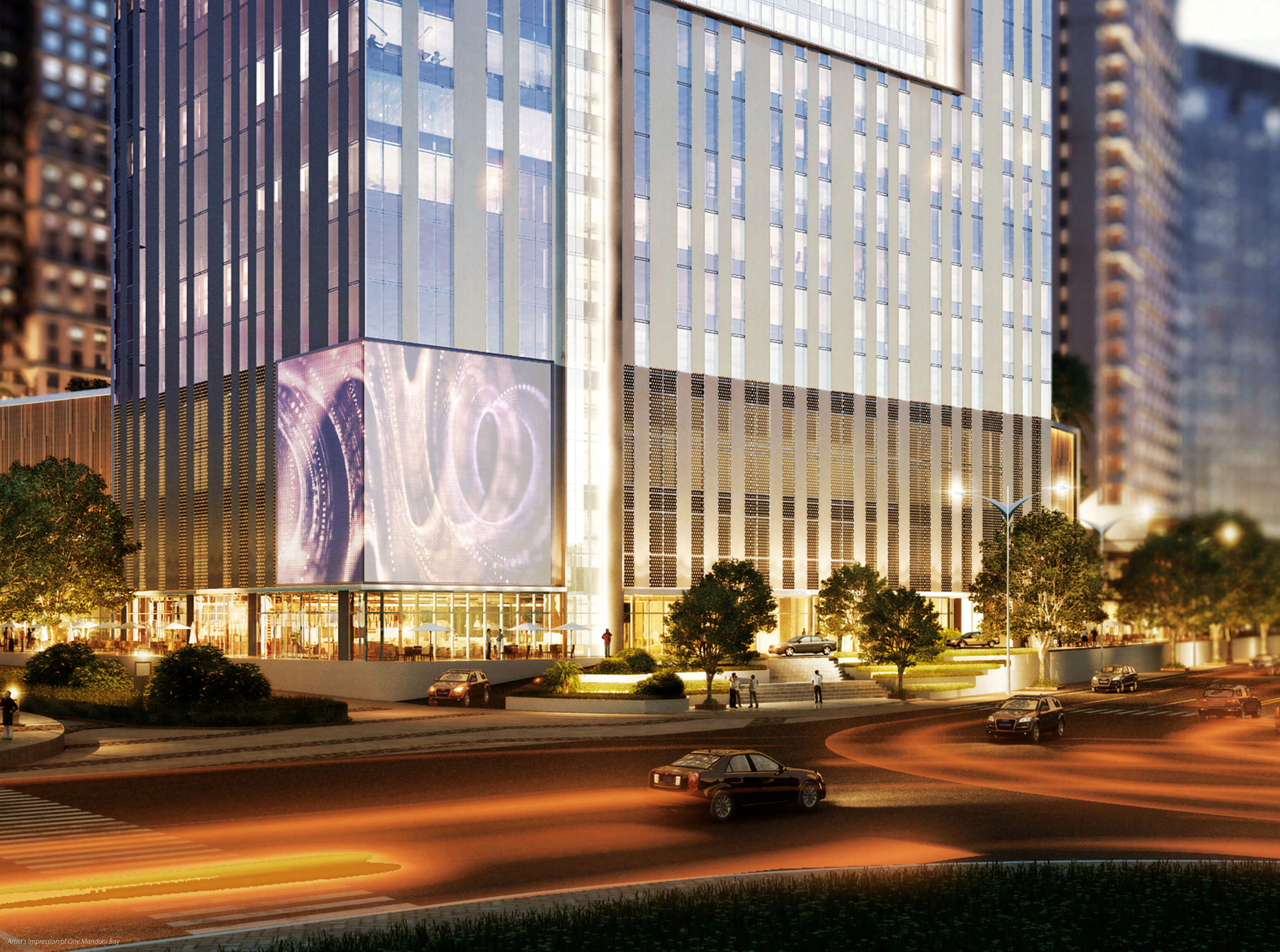 Mandani Bay Building Exterior — Apartments for Sale